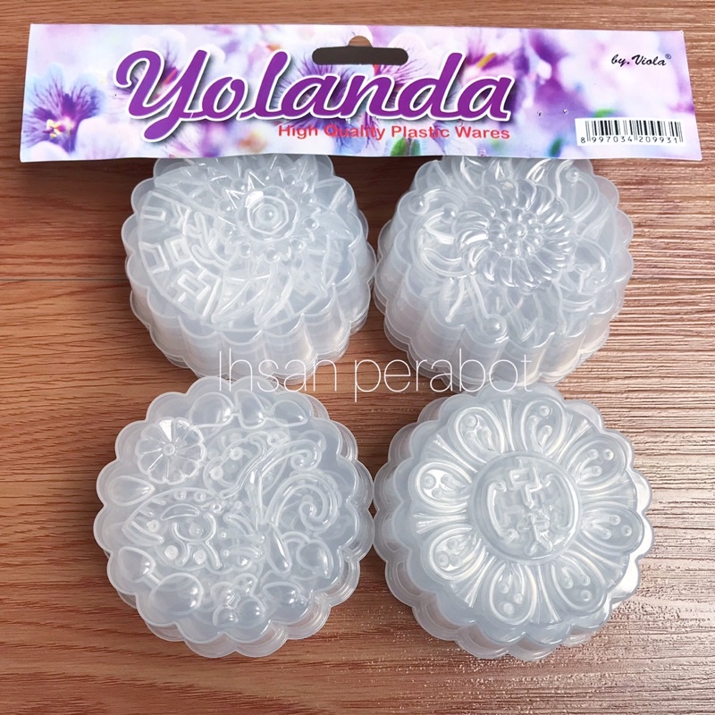 Cetakan Mooncake Yolanda / Cetakan Ager / Puding / Jelly