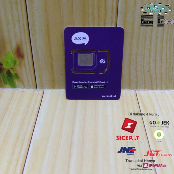 Dijual Kartu Upgrade Axis 4g LTE terbaik