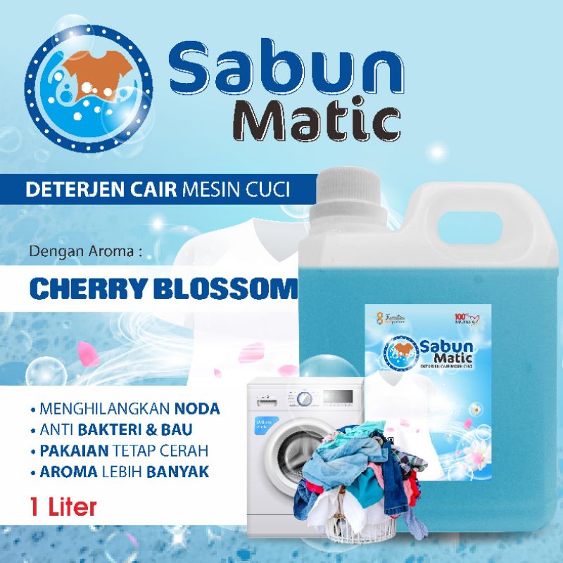 Sabun cair matic aneka aroma wangi segar kemasan jurigen 1 liter