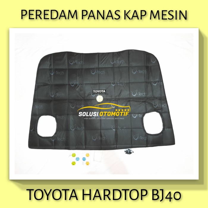 TOYOTA HARDTOP BJ40 FJ40 Peredam Panas Kap Mesin Aksesoris Mobil VTECH
