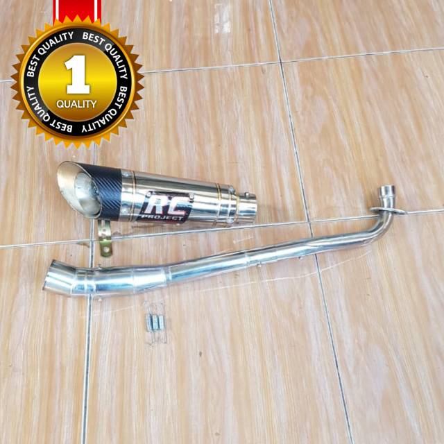 KNALPOT SUPRA X 125 SC PROJECT CROM TERBARU