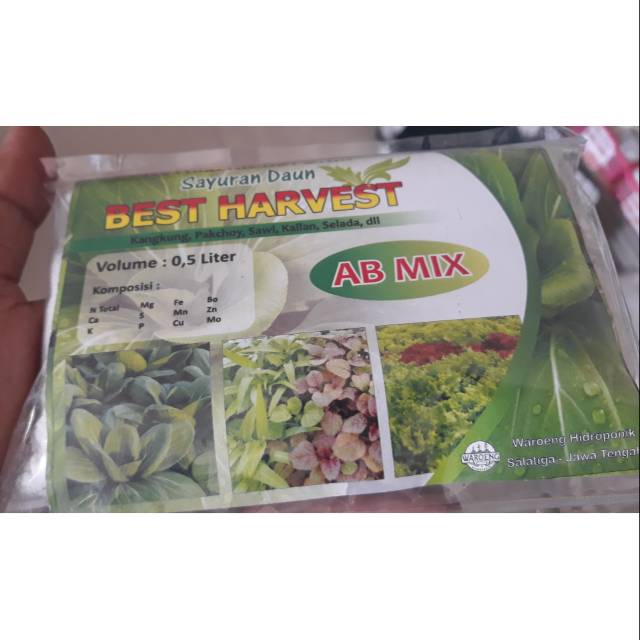 AB MIX HIDROPONIK SAYURAN DAUN