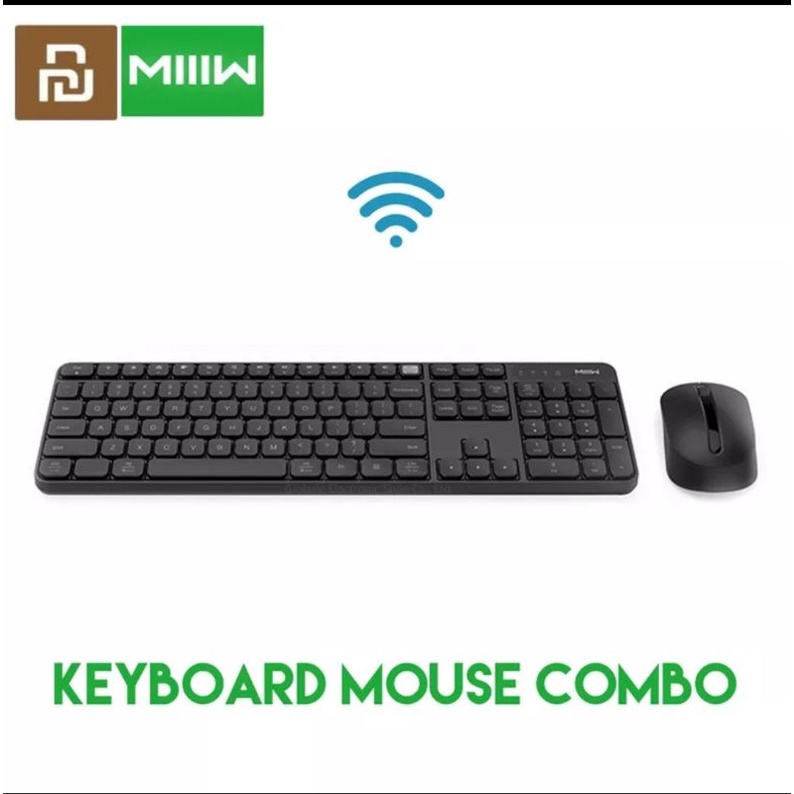 MIIIW WIRELESS COMBO Keyboard Mouse Set MIIW model xiaomi