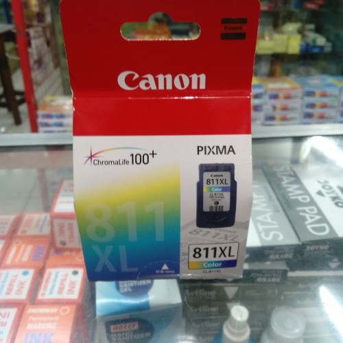 CARTRIDGE Tinta CANON PG811 PG-811 Color ORIGINAL SIZE XL - XL ORI