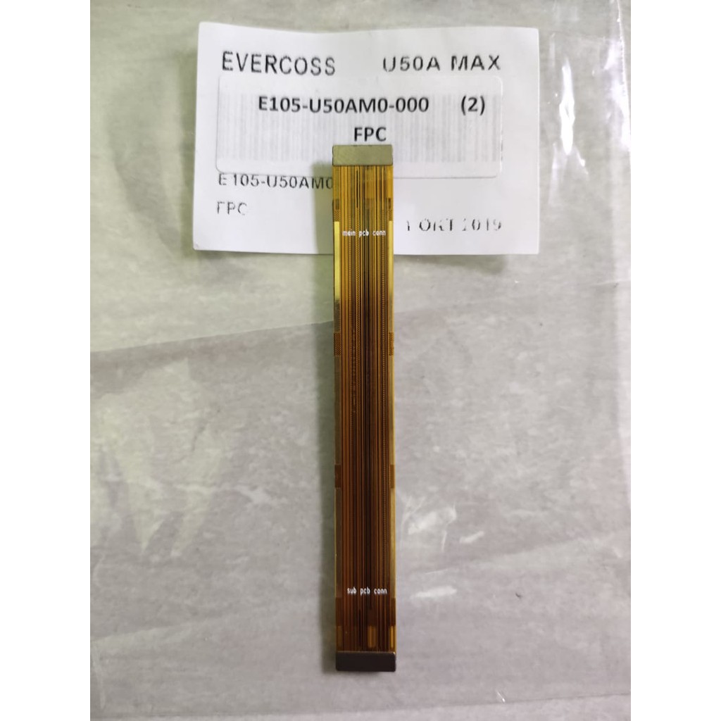 flexible fleksibel main board fleksibel mesin evercoss u50a max / evercoss u50 max original ori 100%