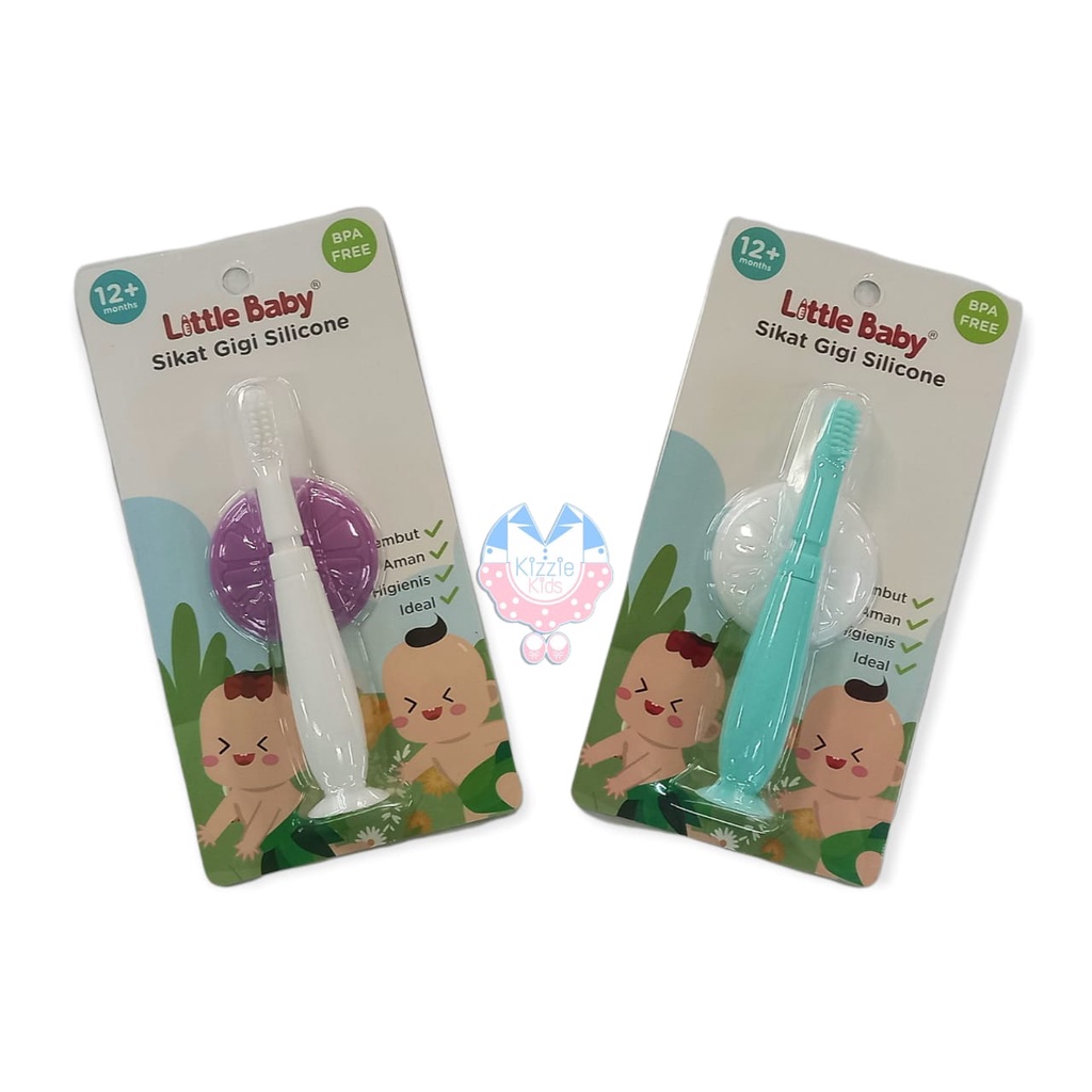 Little Baby Silicone Baby Toothbrush