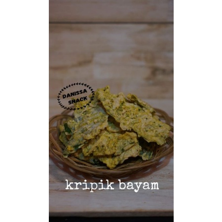 

KRIPIK BAYAM 250 gr