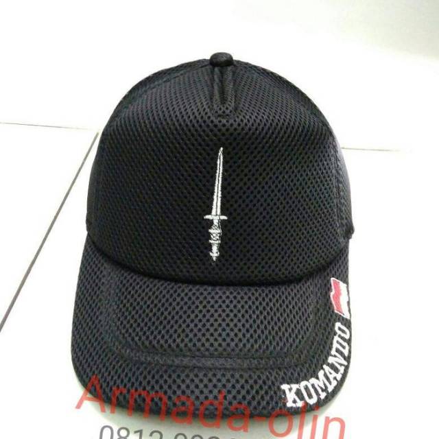 Topi jaring komando | topi jaring |topi pria