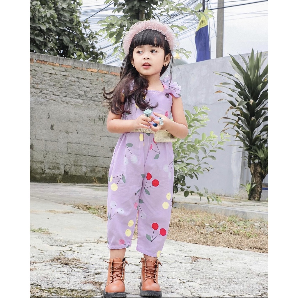 BAJU PAKAIAN DRESS DRES KODOK JUMPSUIT JAMSUIT JUMSUIT ANAK BAYI CEWE CEWEK PEREMPUAN HARIAN USIA UMUR 1 2 3 4 5 TH THN TAHUN KATUN TERBARU 2021 COD SURABAYA GRESIK SIDOARJO MOJOKERTO MALANG MADIUN JAKARTA DEPOK BEKASI TANGERANG GLENCA KIDS GLENCAKIDS-3