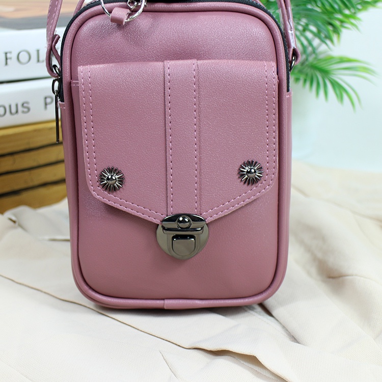 Luna Aura Tas Pouch Hp Wanita Minixo Kunci Slot  Nekkel Tiga Ruang Slingbag Wanita Kekinian Tas Wanita Terbaru Tas ootd