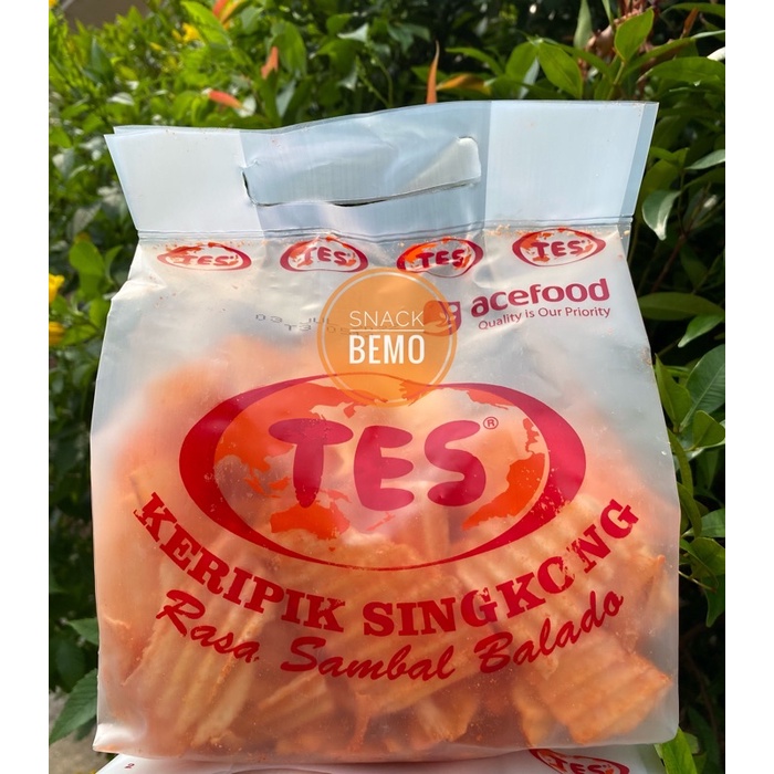 

Keripik Singkong Balado TES 250gr/ kripik singkong pedas