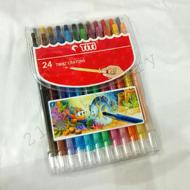 

Crayon Putar Titi 24 Warna