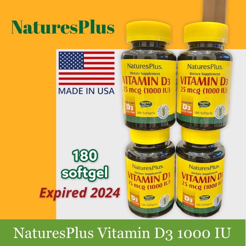 Vitamin D3 Nature Plus 1000iu