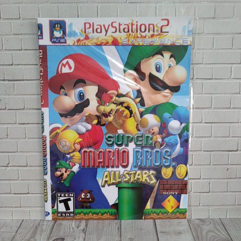 CD  KASET KOPAB PS2 Super Mario Bros all Stars