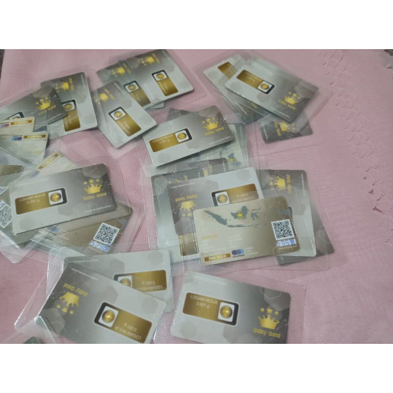 BABY GOLD 0.001 GRAM EMAS 24 KARAT