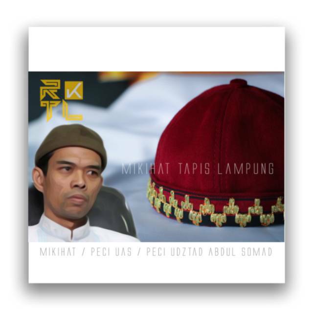 Peci Mikhat Tapis Lampung - peci UAS - Kopiah Tapis Lampung