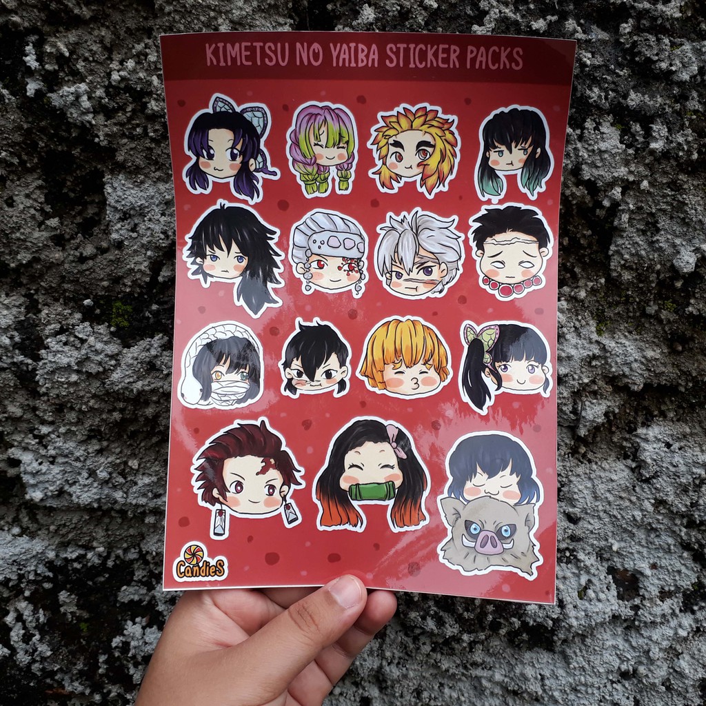 

Kimetsu No Yaiba Sticker Pack
