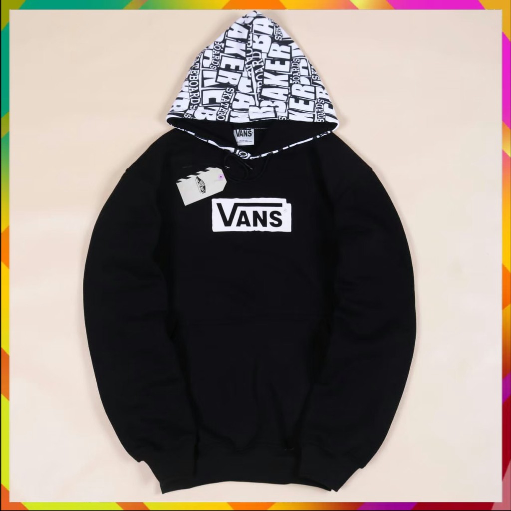 SWITER HODIE SWETER JAKET HOODIE VANS BAKER PAKAIAN PRIA BIG MURAH PF27