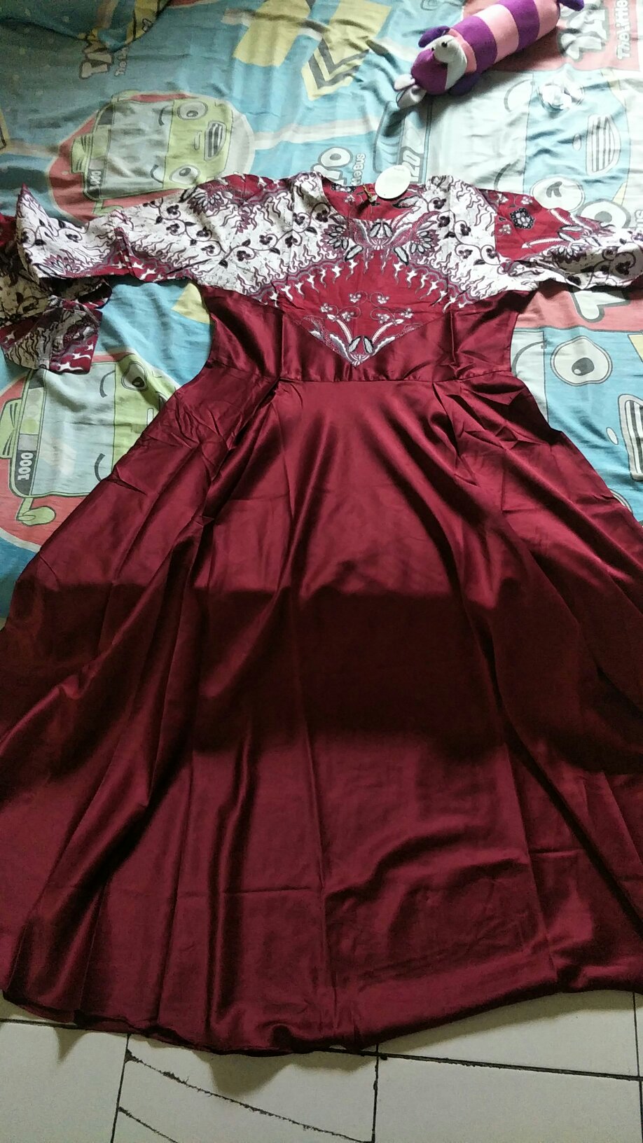 Maura Couple - Sania Ruffle Batik Couple Ori Ndoro Jowi Garansi Termurah Shopee - 6