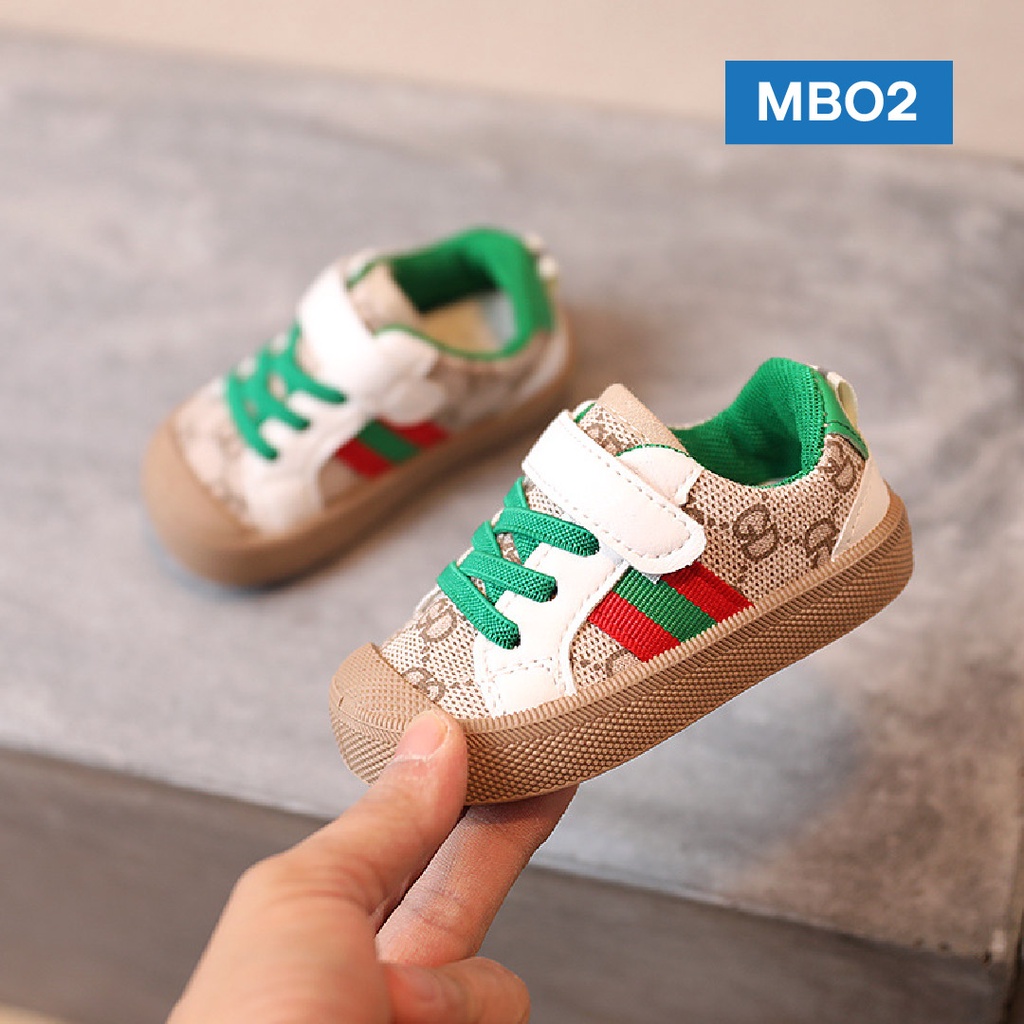 LAPAGO - Sepatu Sneaker Anak Laki Laki Perempuan Casual Usia 3 Bulan - 2 Tahun Type MBO