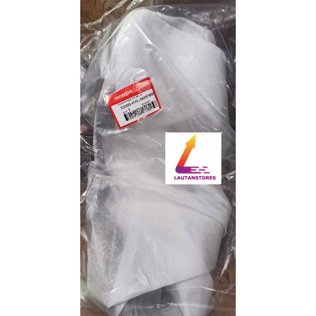 53205-KVL-N00FMB Batok Cover Lampu Depan Supra X 125 Batman Hitam 2007 - 2013