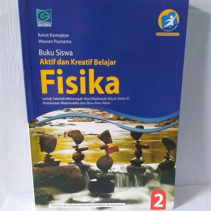 

Buku Siswa Aktif dan Kreatif Belajar Fisika kelas 11 Kurikulum 2013 Star Seller Termurah