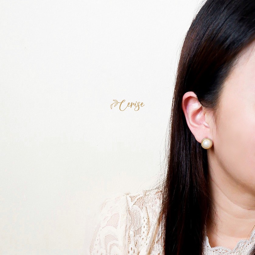 Gretta Earrings | Anting tusuk korea mutiara cantik aksesoris wanita korean style trendy stylish