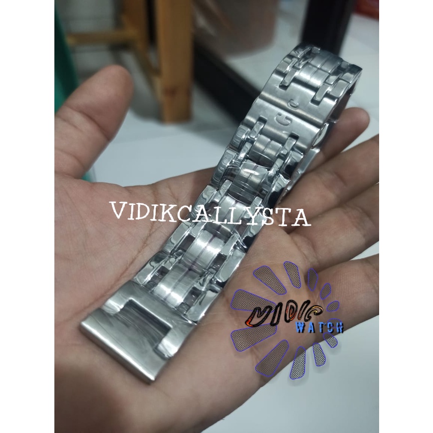 STRAP GC / TALI RANTAI JAM GC GUESS COLECTION STAINLESS SOLID ORIGINAL 22 MM