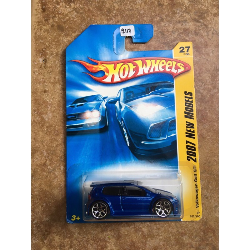 HOTWHEELS VW GOLF BIRU