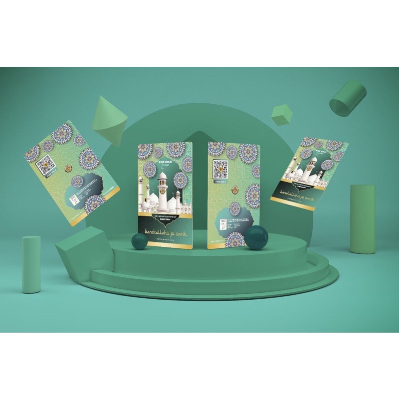 MiniGold Gift Series Barakallahu Fii Umrik 0.5 gram | Antam | Emas