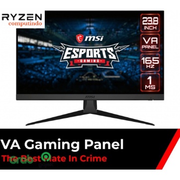 Monitor MSI LED 24" Optix G243 1080p 165Hz
