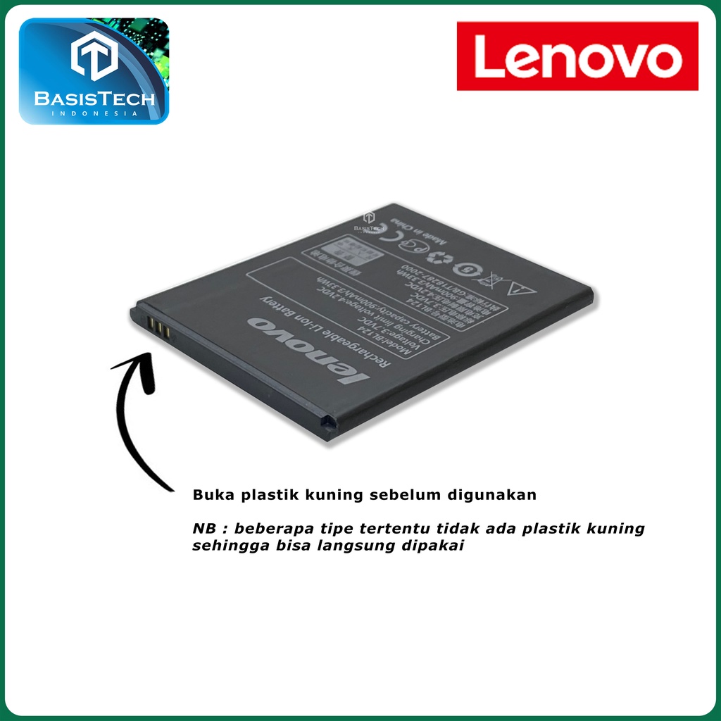 BATERAI LENOVO P50 - S550 - S730 - BL124 - ORI99 GOOD QUALITY