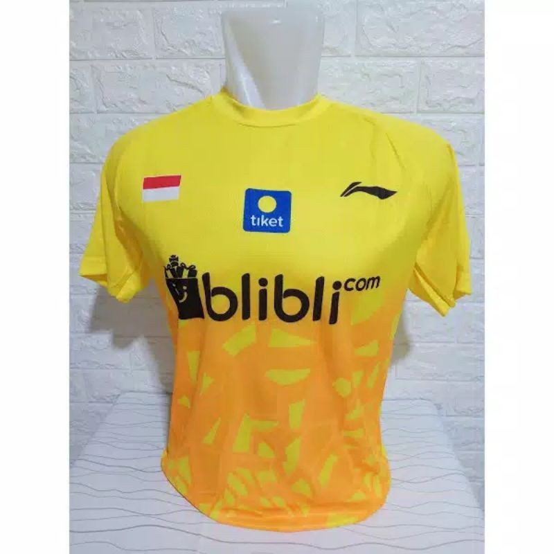 baju badminton dewasa/ kaos jersey badminton lining