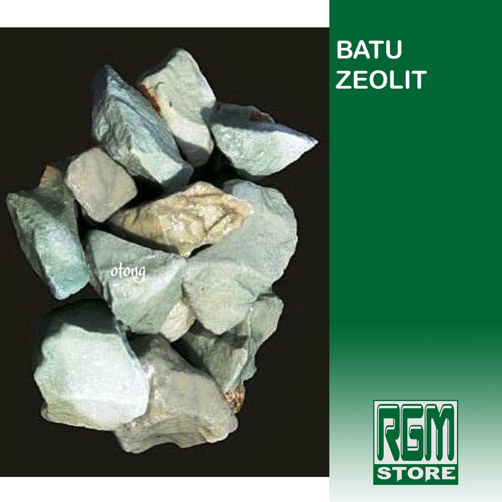 BATU ZEOLITE zeolit media filter air kolam aquarium 1kg 1 kg