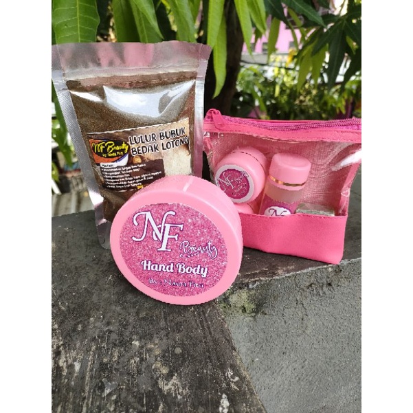 paket wajah dan badan NF beauty