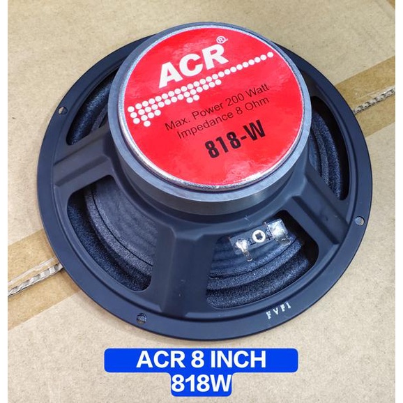 Speaker ACR 8 Inch 818 Woofer / Speaker ACR 8 818W Woofer Original