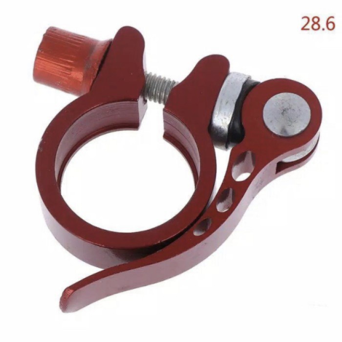 Seatclamp Sepeda QR 28,6 mm untuk Seatpost 25,4 alloy