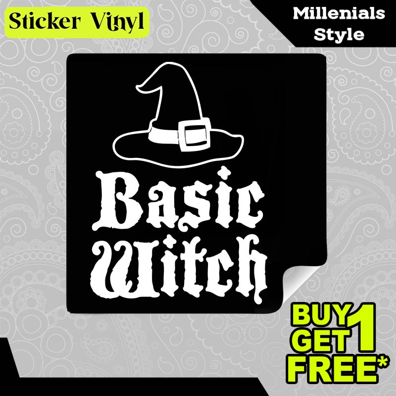 

Stiker Sticker Basic Witch Belajar Ilmu Sihir Gambar Unik Desain Keren dan Kekinian Aesthetic Bahan Vinyl Satuan Anti Air