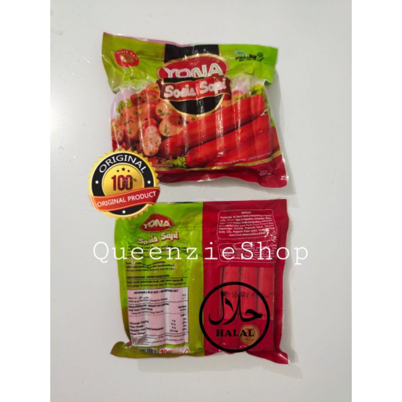 

YONA sosis sapi 450gr