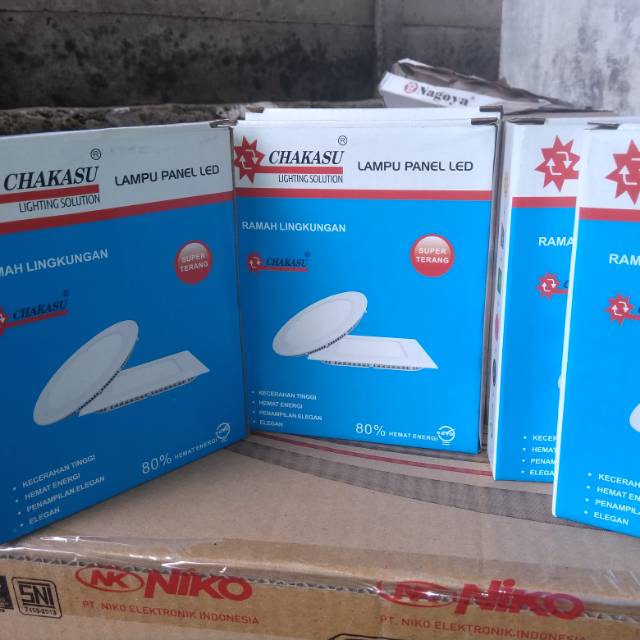 Lampu Downlight 12watt Bulat