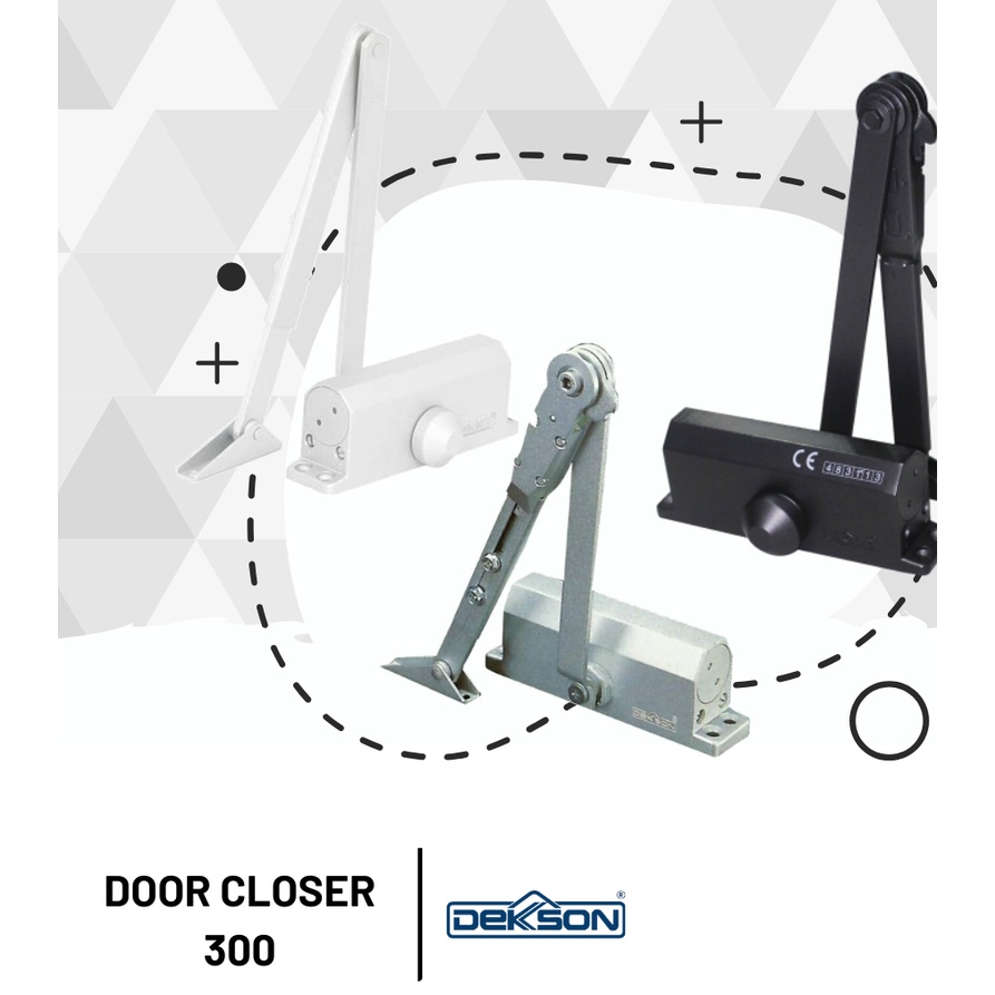 (Merk = Dekson) Door Closer Hold Open HO