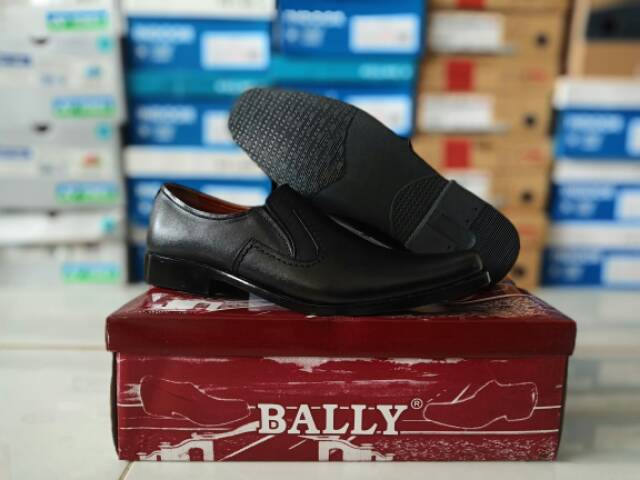 BALLY Sepatu Pantofel Kulit Asli