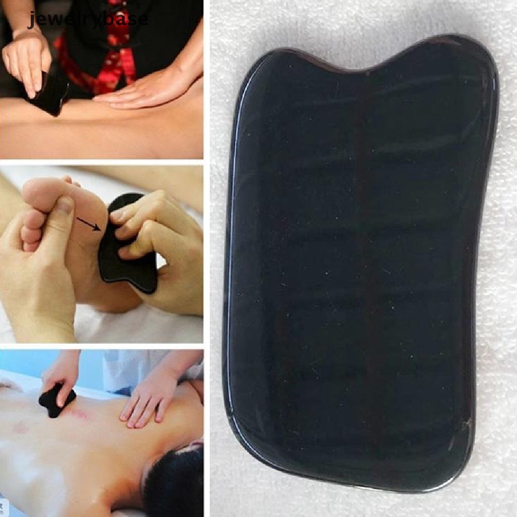 (jewelrybase) Alat Pijat Gua Sha Bahan Beeswax Untuk Wajah