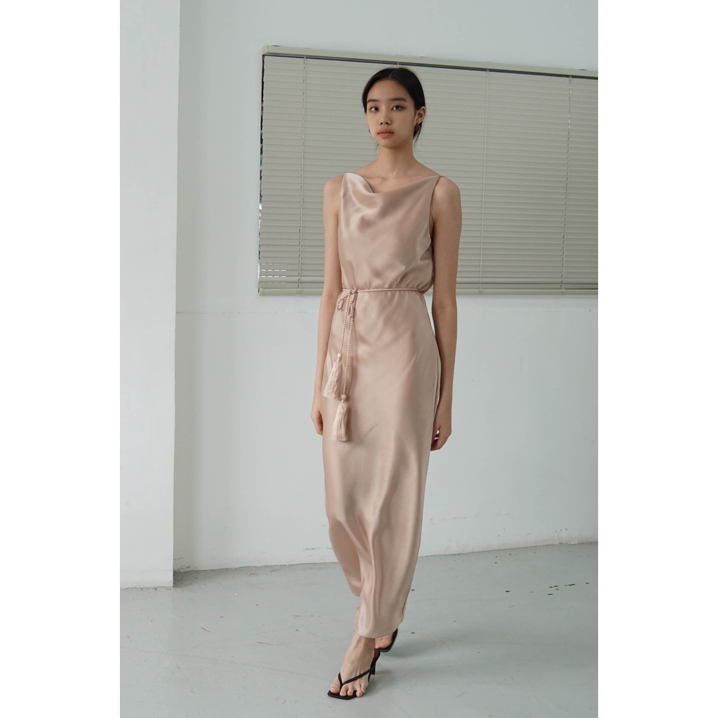 PAFON Esme Dress - Champagne