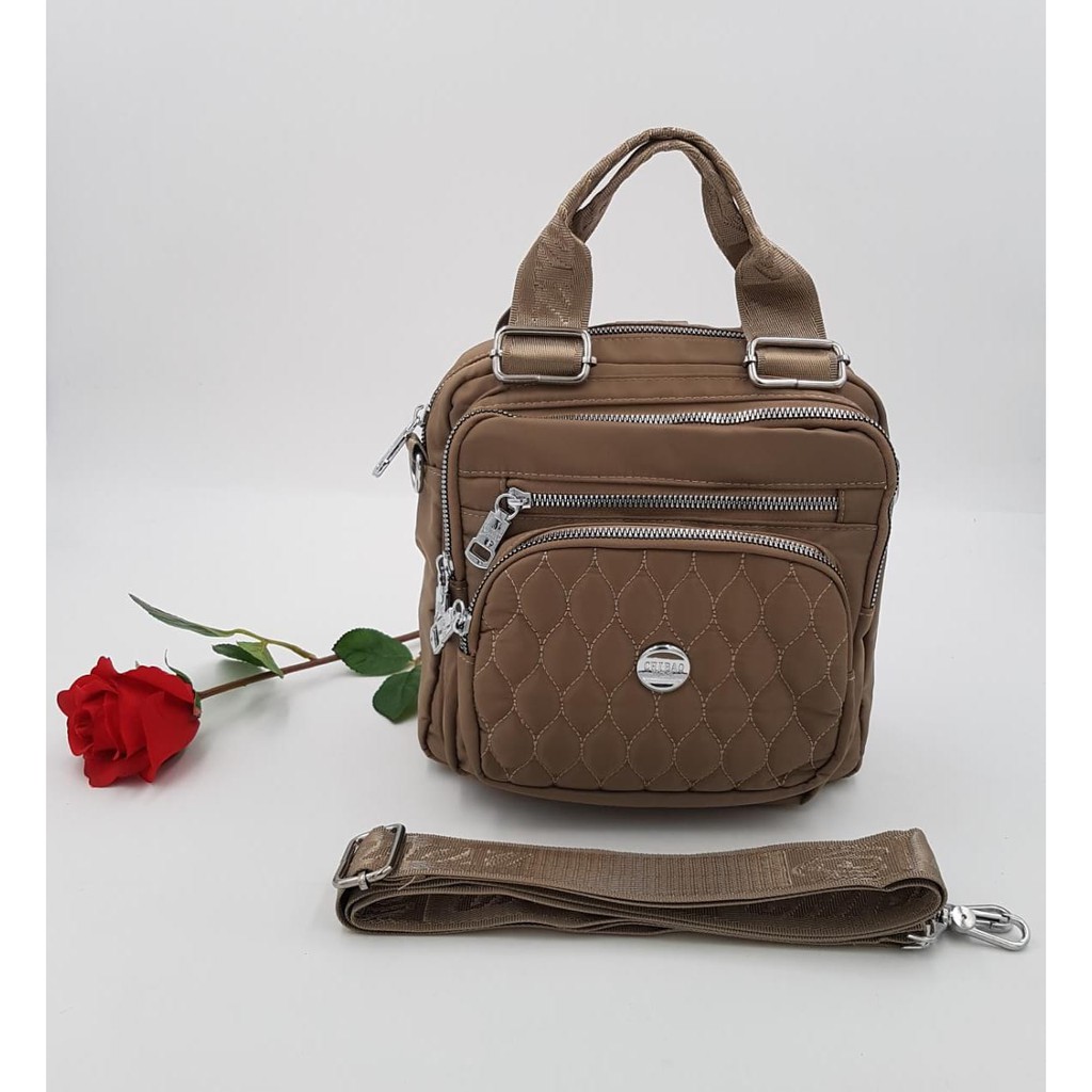 Original Tas Chibao 1813 Import 3in1 Jinjing Slempang Ransel/ Tas Chibao 1813/ Tas Slempang C