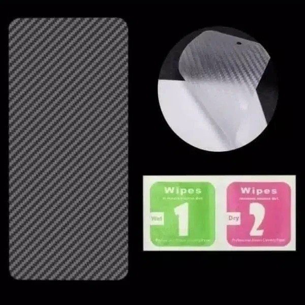 GARSKIN Sticker Carbon Realme Narzo 50 5G Skin Carbon Transparan Back Skin Karbon
