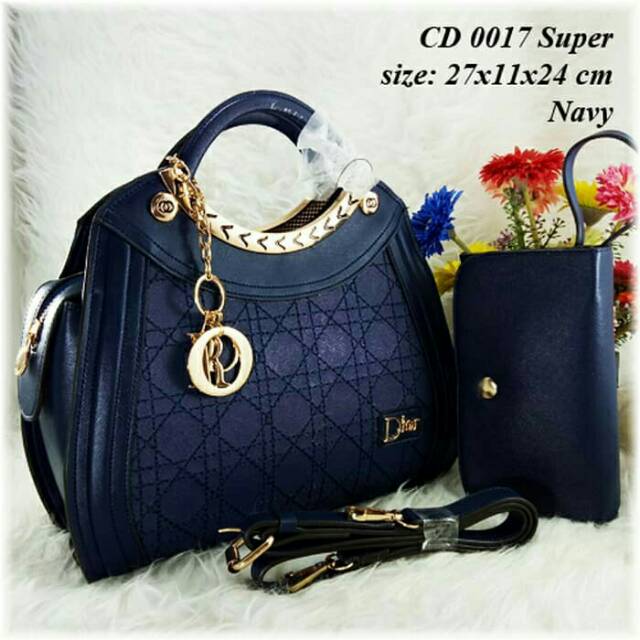 TAS WANITA IMPORT BATAM MURAH CD 0017 SET