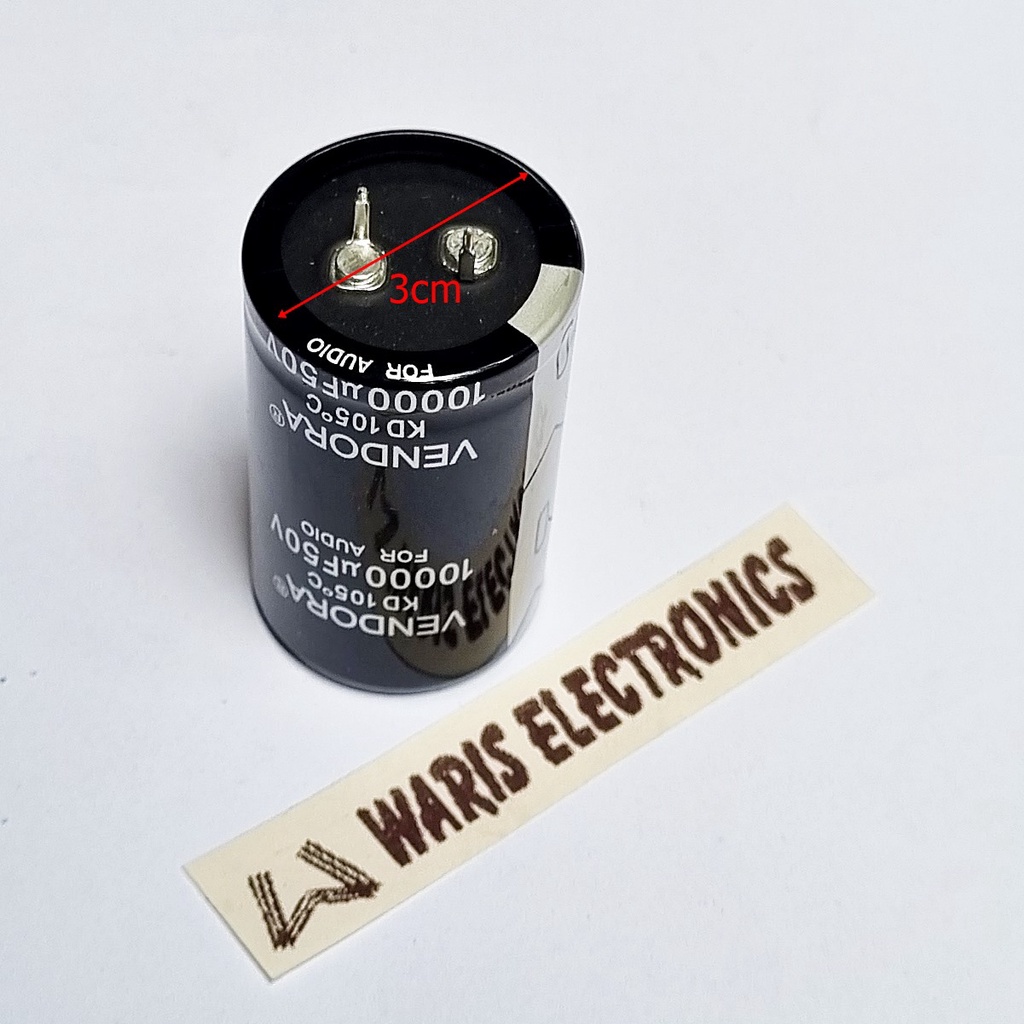 Elco Capacitor 10000uF 50V Vendora Isi Full