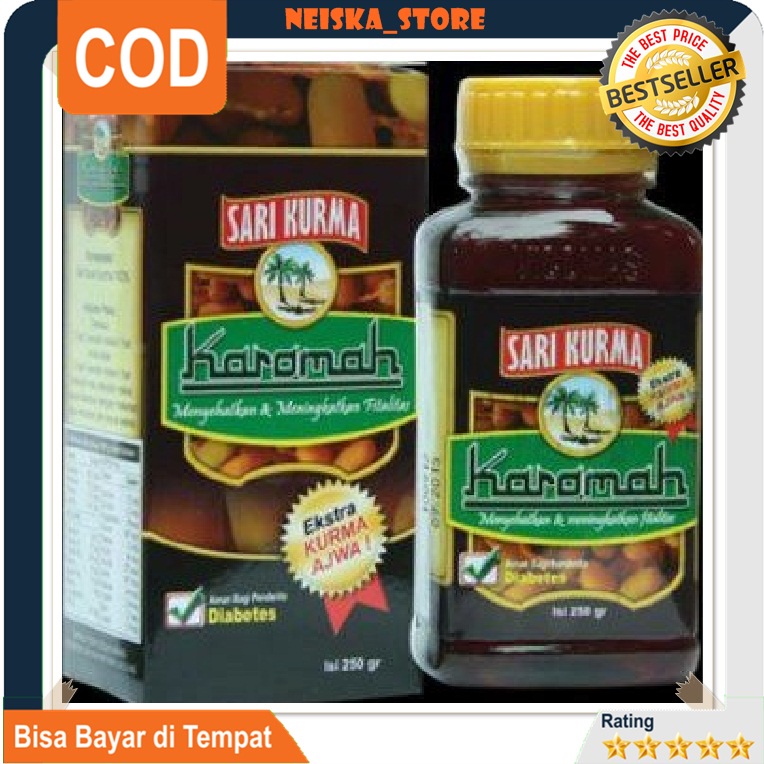 

Sari Kurma Karomah Peningkat Stamina Tubuh ibu hamil - Menyehatkan jantung Saru buah kurma 100 %