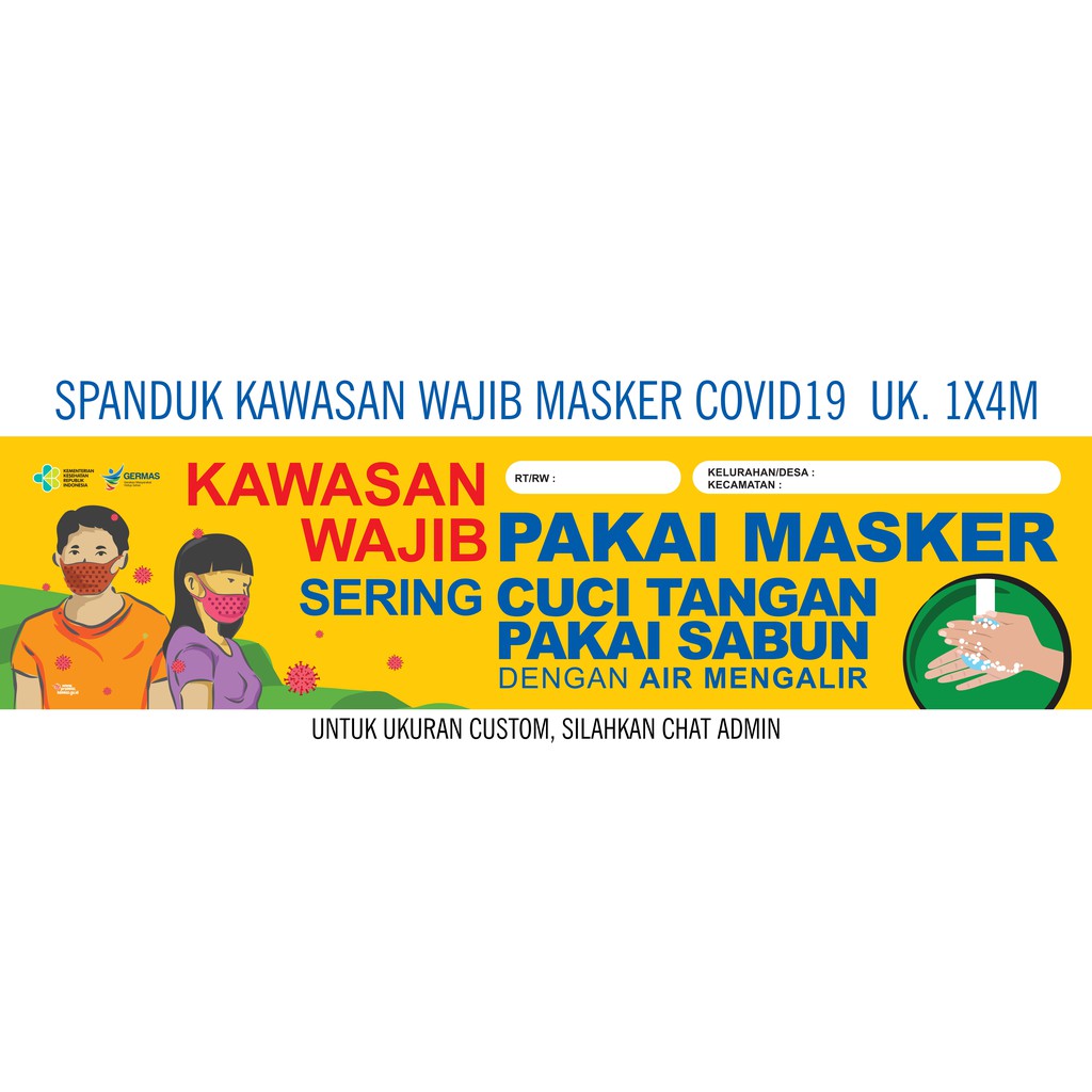 Area Wajib Masker Spanduk / Pdam Palopo Masifkan ...